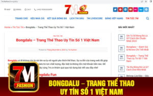 Bongdalu – Trang Thể Thao Uy Tín Số 1 Việt Nam